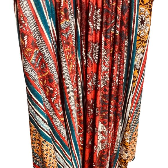 Maeve x Anthropologie | Tamera Boho Wrap Midi Dress Multicolor Size S | EUC - Picture 10 of 14